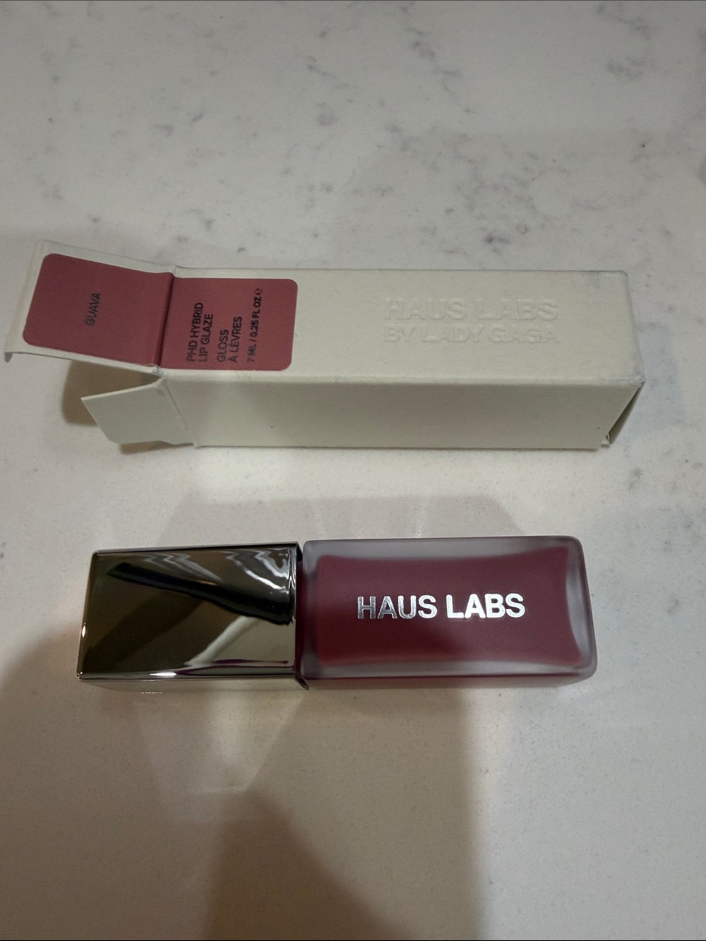 Haus Labs By Lady Gaga Lip Gloss - guava (soft warm pink)